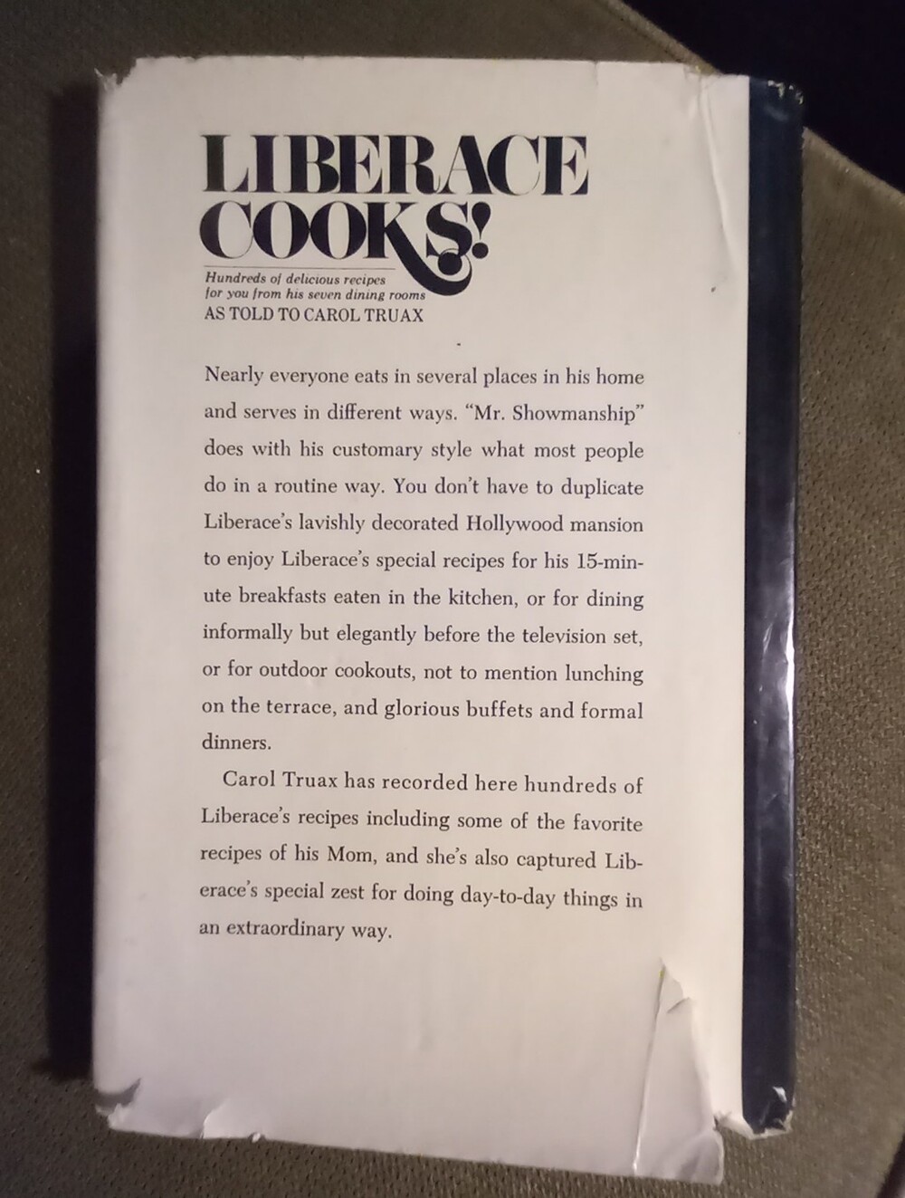 LIBERACE COOKS - Picture 3 of 4